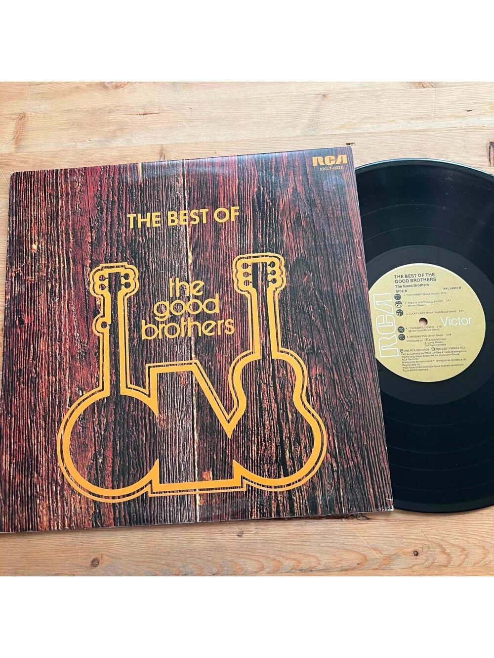 The Good Brothers - The Best of The Good Brothers 33rpm VG+ VR20